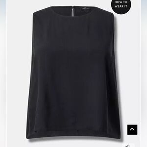 Torrid challis shell top